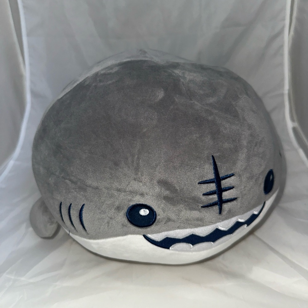Takashoji Round1 Shark Pillow Plushie NWT